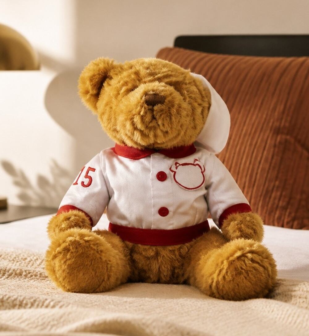 Dan Dee Hug U XXL Teddy Bear Embroidered Plush Brown 17"